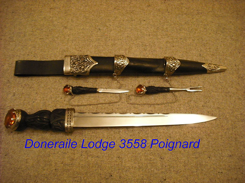 Doneraile Lodge 3558 Ceremonial Poniard